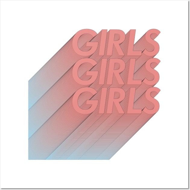 girls girls girls Wall Art by GoldSoul